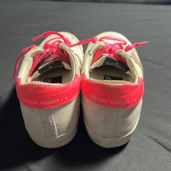 Golden Goose Pink tan suede Superstar 36 - Picture 4 of 11